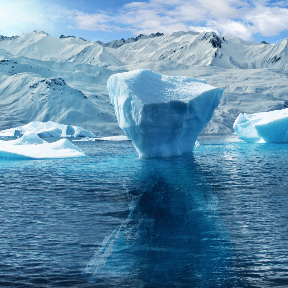 iceberg, métaphore de l'entreprise